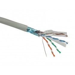Solarix Kabel FTP drát c6 500m PVC
