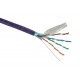 Solarix Kabel FTP LS0H drát c5e, 500m/reel, SXKD-5E-FTP-LS0H