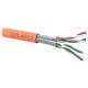 Solarix Kabel SSTP LS0H drát c7, 500m/špulka
