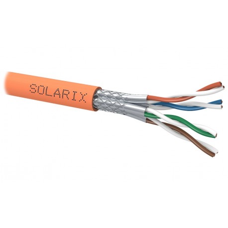 Solarix Kabel SSTP LS0H drát c7, 500m/špulka