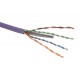 Solarix Kabel UTP drát c6 , návin 305m , LS0H