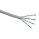 Solarix Kabel UTP licna c5e 305m šedá PVC