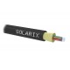 Solarix optický kabel DROP1000 24vl 9/125 4,0mm LS0H Eca černý - 1m SXKO-DROP-24-OS-LS0H