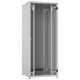 SOLARIX Rozvaděč LC-50 42U, 800x800 RAL 7035, skleněné dveře
