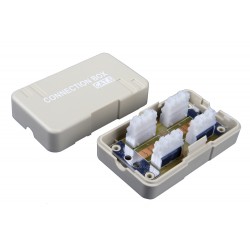 Solarix Spojovací box CAT6 UTP 8p8c LSA+/Krone, KRJ45-VEB6