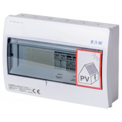 Solarmi DC1T2 osazený rozvaděč pro fotovoltaiku, svodič, odpojovač, pojistky, třída 2