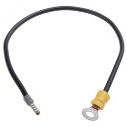 Solarmi propojovací DC kabel, 30cm, očko M6 - dutinka