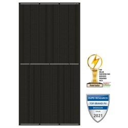 Solarmi solární panel Amerisolar Mono 550 Wp černý 144 článků, AS-7M144-HC, MPPT 42V