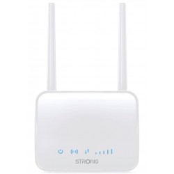 STRONG 4G LTE router 350M/ Wi-Fi standard 802.11b/g/n/ 300 Mbit/s/ 2,4GHz/ 1x LAN/ 1x SIM slot/ 2 odnímatelné antény