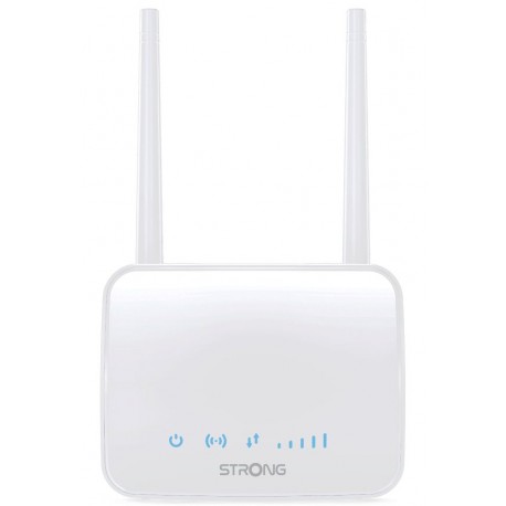 STRONG 4G LTE router 350M/ Wi-Fi standard 802.11b/g/n/ 300 Mbit/s/ 2,4GHz/ 1x LAN/ 1x SIM slot/ 2 odnímatelné antény