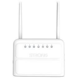 STRONG 4G LTE router 360/ Wi-Fi standard 802.11b/g/n/ 300 Mbit/s/ 2,4GHz/ 4x LAN/ 1x SIM slot/ 2 odnímatelné antény