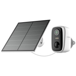 STRONG IP kamera FALKY-2KS/ bateriová/ solár/ Wi-Fi 6/ 3Mpix/ objektiv 3,2mm/ IP65/ duální noční vidění/ microSD/ bílá