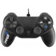 SUBSONIC by SUPERDRIVE herní ovladač PRO4 WIRED BLACK/ PS4/ PS3/ PC