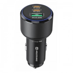 Swissten  Cl Adaptér 2x USB-C PD + USB-A, 95W Černý