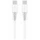 Swissten Datový kabel TPE USB-C / USB-C PD 5 A (100 W) 2,5 M bílý