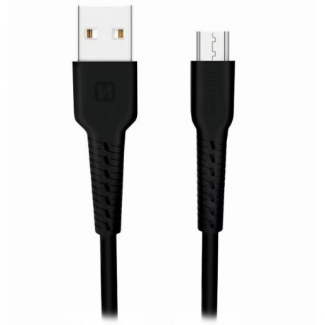 Swissten datový kabel usb / micro usb 1,0 m černý