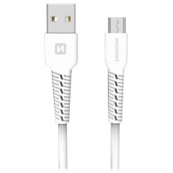Swissten datový kabel usb/micro usb bílý 1,2m  (samoprodavač)