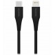 Swissten nabíjecí kabel usb-c / lightning 1,0 m černý