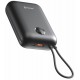 Swissten Power bank VOLTBOX 35W 30000 mAh s integrovanými kabely - USB-C, A, Lightning / černá