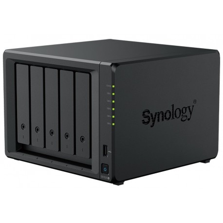 Synology DS1525+   5x SATA, 8GB RAM, 2x M.2, 2x USB3.2, 2x 2,5GbE, 1x PCIe, 1x USB-C