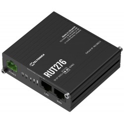 Teltonika RUT276 průmyslový router, dual SIM, Redcap 5G, 1x LAN, 1x WAN, serial RS232/485, WiFi 4