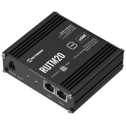 Teltonika RUTM20 průmyslový router   1x LAN, 1x WAN, 1× PoE IN, 1x PoE OUT, 5G Telit global, Dual SIM + eSIM, WiFi 5
