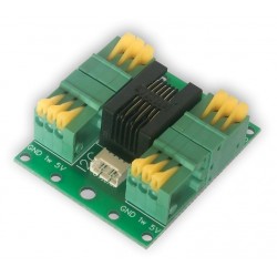 TINYCONTROL kabelový splitter senzorů DS18B20, 4x 1-wire pro LAN ovladač LK3 a LK4