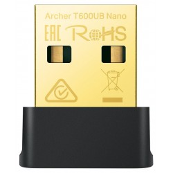 TP-Link Archer T600UB Nano AC 600 USB adaptér, 2,4/5GHz, Bluetooth 4.2, USB 2.0