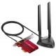 TP-Link Archer TXE75E AXE 5400 Síťová karta, WiFi 6E, Bluetooth 5.2, 574Mbps 2,4GHz/ 2402Mbps 5GHz/ 2402 6GHz, PCI-e