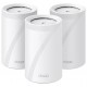 TP-Link Deco BE65(3-pack) Mesh systém BE9300, WiFi 7, 4x 2.5GLAN, USB, 2,4/5/6GHz