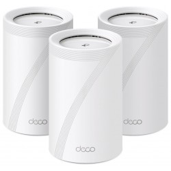 TP-Link Deco BE65(3-pack) Mesh systém BE9300, WiFi 7, 4x 2.5GLAN, USB, 2,4/5/6GHz
