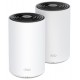 TP-Link Deco PX50(2-pack) Mesh systém AX3000 + G15000, WiFi 6E, 1x 2.5GLAN, 2x GLAN / 574Mbps 2,4GHz/ 2402Mbps 5GHz