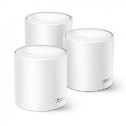 TP-Link Deco X10(3-pack) AX1500 Whole Home Mesh Wi-Fi 6 System, 300 Mbps 2.4GHz + 1201 Mbps 5GHz, 2x GLAN
