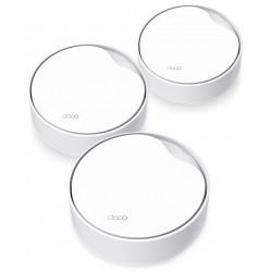 TP-Link Deco X50-PoE (3-pack) AX3000 Wi-Fi 6 Mesh systém, 1x 2.5GLAN, 1x GLAN, PoE