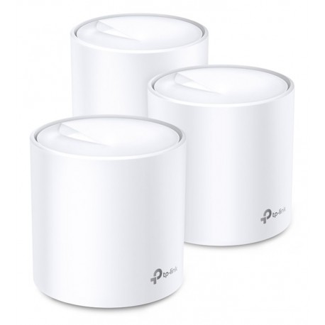TP-LINK Deco X60 3pack AX3000 Wi-Fi mesh systém pro celou domácnost WiFi 6