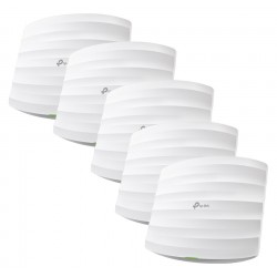 TP-Link EAP245, 5-pack - stropní AC1750 Dual Band Wi-Fi AP, 2x RJ45, Wi-Fi standardy a/b/g/n/ac