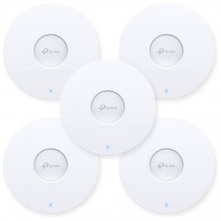 TP-Link EAP613(5-pack) stropní AP WiFi 6, 1x GLan, 2,4 a 5 GHz, AX1800, bez PoE adaptéru, Omada SDN