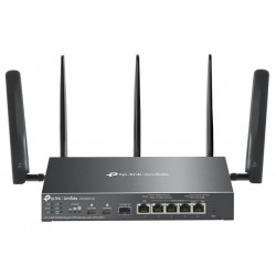 TP-Link ER706WP-4G Omada VPN Router, 2x Nano SIM, AX3000 WiFi 6, 1x SFP GWAN, 1x GWAN, 4x GLAN PoE+
