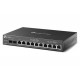 TP-Link ER7212PC Omada Gigabit VPN Router, 8x PoE+, 2x Gbit SFP, 1x Gbit WAN + 1x Gbit LAN/WAN, 8x Gbit LAN, 110W