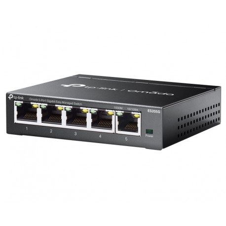 TP-Link ES205G, Omada 5-Port Gigabit Easy Managed Switch, 5x GLAN