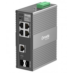 TP-Link IES206G - 6-portový Omada Industry Switch, 4x GLAN, 1x SFP, 1x Combo Gigabit SFP