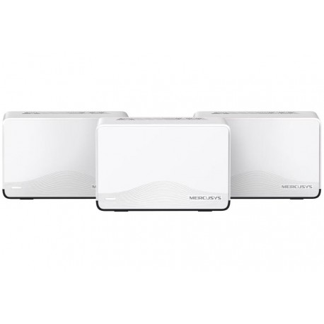 TP-Link Mercusys Halo H27BE(3-pack) WiFi systém, WiFi 7, BE3600, 1x 2,5GWAN/LAN, 2x GLAN, 3ks v balení