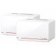 TP-Link Mercusys Halo H37BE(2-pack) WiFi systém, WiFi 7, BE6500, 2x 2,5GWAN/LAN, 1x GWAN/GLAN, 2ks v balení