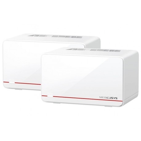 TP-Link Mercusys Halo H37BE(2-pack) WiFi systém, WiFi 7, BE6500, 2x 2,5GWAN/LAN, 1x GWAN/GLAN, 2ks v balení