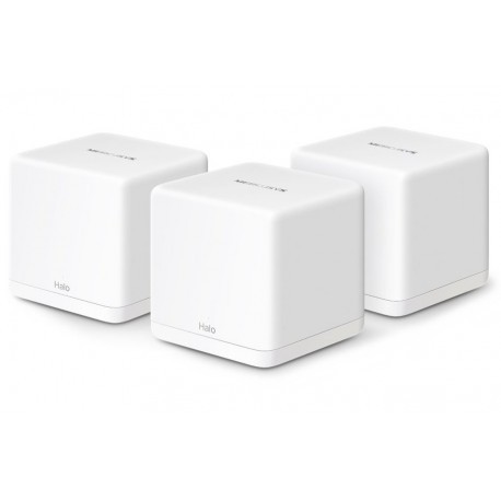 TP-Link Mercusys Halo H60X(3-pack) WiFi systém, WiFi 6, AX1500, 3x GLAN2,4/5 GHz