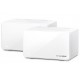 TP-Link Mercusys Halo H90X(2-pack) WiFi systém, WiFi 6, AX6000, 1x 2,5GLAN, 2x GLAN