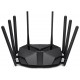 TP-Link MERCUSYS MR90X AX6000 WiFi router, dual AP/router, 3x GLAN, 1x 2,5GWAN/GLAN 1148 Mbps 2,4/ 4804 Mbps 5GHz
