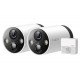 TP-Link Tapo C420S2 - venkovní Wire-Free 4Mpx Security kamera, Full-Color, mikrofon, IR15m,  2x Tapo C420 + 1 H200