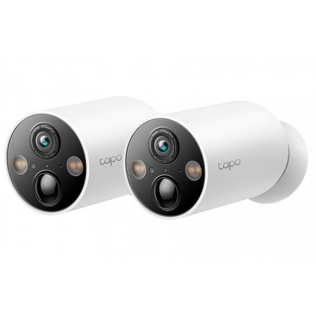 TP-Link Tapo C425(2-pack) Bateriová WiFi Kamera, venkovní, 4MPx, 2560 × 1440, audio, IR 15m, SD, IP66, 2ks v balení