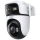 TP-Link Tapo C545D otočná venkovní WiFi Kamera, 2x 3MPx, 2304 × 1296, 1x LAN, audio, SD, IP66